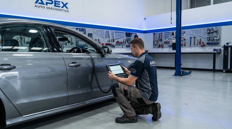 萝莉塔修车视频：OBD智能诊断