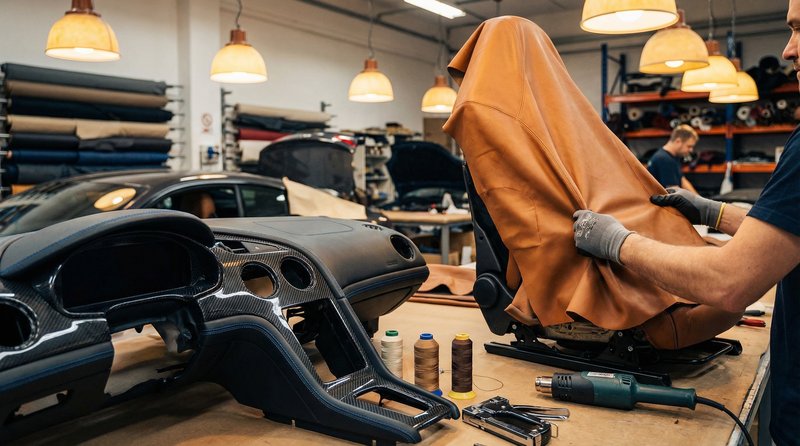 萝莉塔改装视频教程：豪华内饰改装